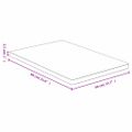 vidaXL Stolová doska 40x60x2,5 cm bambus