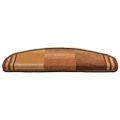 vidaXL Nášľapy na schody samolepiace 10 ks 65x21x4 cm hnedé