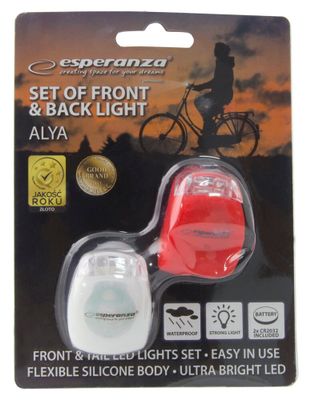 Súprava svetiel na bicykel Esperanza EOT011 Alya