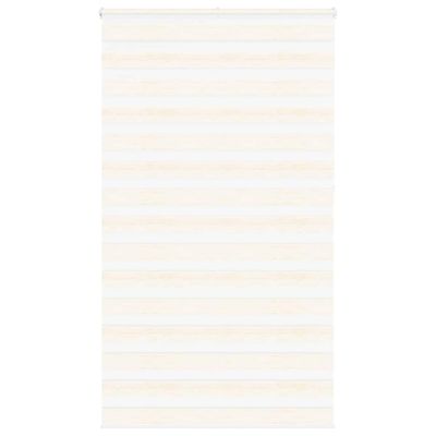 vidaXL Zebra roleta mramorová béžová 130x230 cm šírka látky 125,9 cm polyester