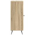 vidaXL Servírovacia skriňa Dub sonoma 33 x 34,5 x 90 cm
