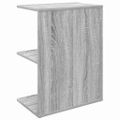 vidaXL Nočný stolík sivý sonoma 46,5x29x61 cm spracované drevo
