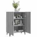 vidaXL Komoda sivý dub sonoma 70x34x90 cm spracované drevo