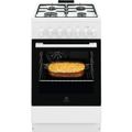 ELECTROLUX Kombinovaný sporák LKK520032W biely