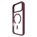 Color Clear Mag puzdro pre iPhone 17 Pro 6,3" / 18 Pro 6,3'' tmavá čerešňa