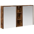 vidaXL Set kabinetov do kúpeľne 3 ks 106 x 16 x 62,5 cm