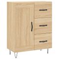 vidaXL Vysoká skrinka dub sonoma 69,5x34x180 cm spracované drevo