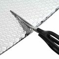 vidaXL Reflexná fólia za radiátor Strieborná 30 x 1 m Polyetylén