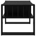 vidaXL Konferenčný stolík Čierny dub 92 x 49,5 x 45 cm