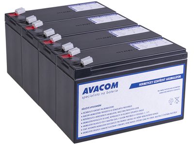 Batériový kit AVACOM AVA-RBC116-KIT náhrada pre renováciu RBC116 - batéria pre UPS (4 ks batérií)
