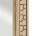 vidaXL Zrkadlo do kúpeľne 50x70x2,5 cm masívny mangovník a sklo