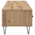 vidaXL TV skrinka 150 x 36 x 30 cm dub artisan Kompozitné drevo
