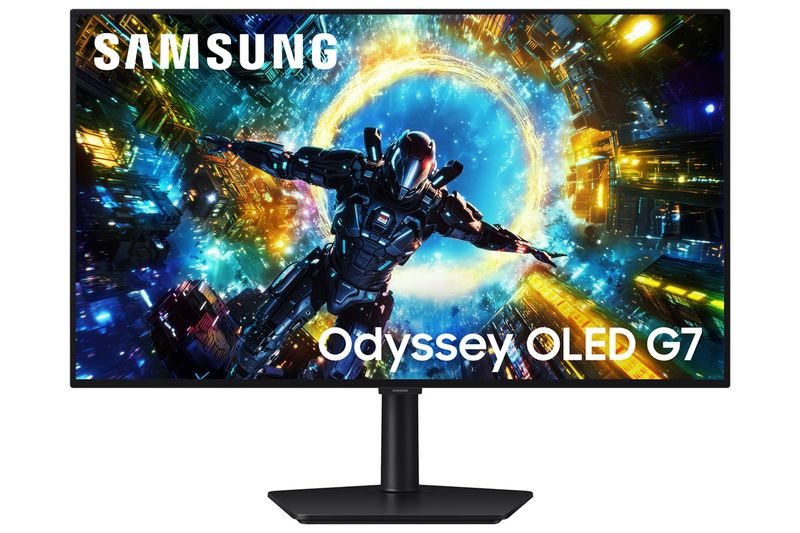 Samsung Odyssey OLED G7/LS32HG730SUXEN/32''/OLED/4K UHD/330Hz/0,03ms/Čierna/2R