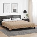 vidaXL Prikrývka na celý rok 200 x 220 cm 300 gsm Sivohnedá