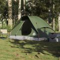 vidaXL Kempingový stan, kupola, 2 osoby, olivovo zelený, vodoodolný
