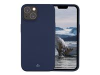 Zadný kryt pre mobilný telefón - silikón - modrá pacifik - pre Apple iPhone 13, 14, 15, 16e, 17e