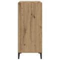vidaXL Skrinka na platne dub artisan 84,5x38x89 cm kompozitné drevo