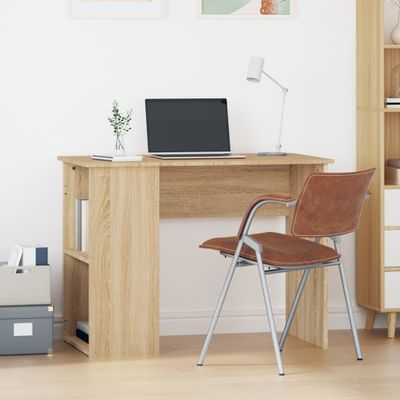 vidaXL Stôl dub sonoma 100x55x75 cm spracované drevo
