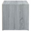 vidaXL Box so zásuvkou, sivý dub sonoma 40,5x40x40cm, kompozitné drevo