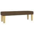 vidaXL Boxspring posteľ s matracom tmavohnedá 200x200 cm látka