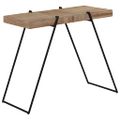 vidaXL Barový stôl recyklované tíkové drevo 120x55x107 cm