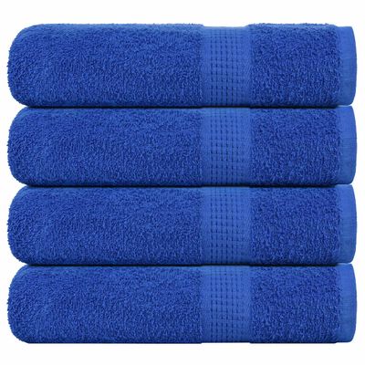 vidaXL Utierky na ruky FROGN 4 ks modré 50x100 cm 360 g/m²