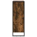 vidaXL Knižnica 80 x 30 x 86,5 cm Kompozitné drevo Dymová dub