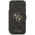 Guess Book 4G Metal Logo puzdro pre iPhone 17 Pro Max čierna