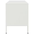 vidaXL TV skrinka biela 68x39x50,5 cm oceľ