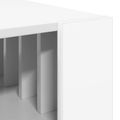 vidaXL Konferenčný stolík Biela 92 x 49,5 x 45 cm Kompozitné drevo