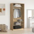 vidaXL šatník Artisan Dub 100x50x200 cm Drevo
