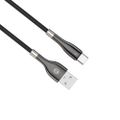 Forever Sleek kábel USB - USB-C 1,0 m 3A čierny