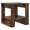 vidaXL Konferenčný stolík Dymová dub 51 x 50 x 50 cm Kompozitné drevo