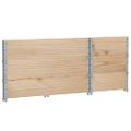 vidaXL Paletové ohrádky 3 ks 100x50 cm borovicový masív