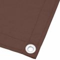 vidaXL Balkónová zástena hnedá 75x800 cm 100 % polyester oxford