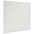 vidaXL Access Panel Biela 63 x 63 x 3 cm Oceľ