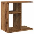 VidaXL Príručný stolík Old Wood 50x30x50 cm Engineered Wood