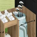 vidaXL Golfová skriňa Jednofarebný Remeselný dub 102 x 45 x 85,5 cm