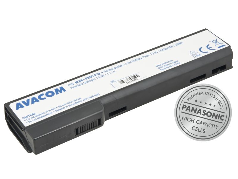 Batéria AVACOM pre HP ProBook 6360b, 6460b series Li-Ion 10,8 V 6400mAh 69Wh