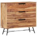 vidaXL Komoda 80x30x75 cm akáciaový masív