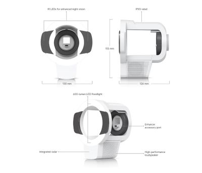 Ubiquiti UACC-Pro-Bullet-Enhancer-W, Pro Bullet Enhancer, biela