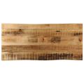 vidaXL Stolová doska živá hrana 100x40x2,5 cm masívny surový mangovník