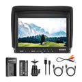 Prenosný monitor NEEWER F100 + USB nabíjačka + sada batérií