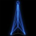 vidaXL LED vianočný stromček 363 LED modré 182 cm