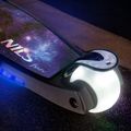 Detská trojkolesová kolobežka NILS Fun HLB1310 s LED čierna