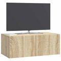 vidaXL Nástenná TV skrinka 78,5 x 41 x 30 cm Dub sonoma