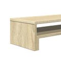 vidaXL Stojan na monitor dub sonoma 54x22x15 cm kompozitné drevo