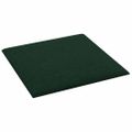 vidaXL Nástenné panely 12 ks tmavozelené 30x30 cm látkové 1,08 m²