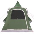 vidaXL Teepee stan pre 5 osôb 5 osoba Zelená