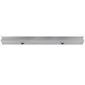 Obdĺžniková bazénová fontána/vodopád s LED, nehrdzavejúca oceľ 120 cm